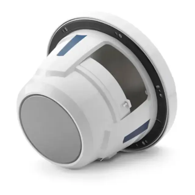 JL AUDIO Marine Subwoofer M6 - 8" 200W RMS - 4 Ohm - Hvit klassisk gitter 