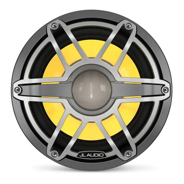 JL AUDIO M6 Marine Subwoofer - 10" Titansport front - LED RGB - 4O - 250W 