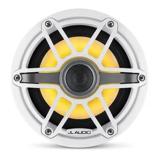JL AUDIO M6 Marine h&#248;yttalere - 6,5&quot; Sportshvit front - LED RGB - 4 Ohm - 75W