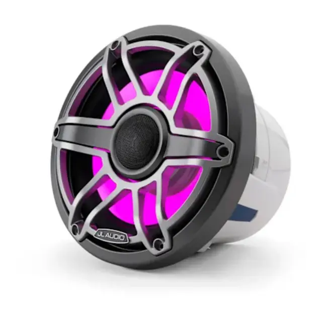 JL AUDIO M6 Marinehøyttaler - 8,8" Titansport front - LED RGB - 4O - 125W 