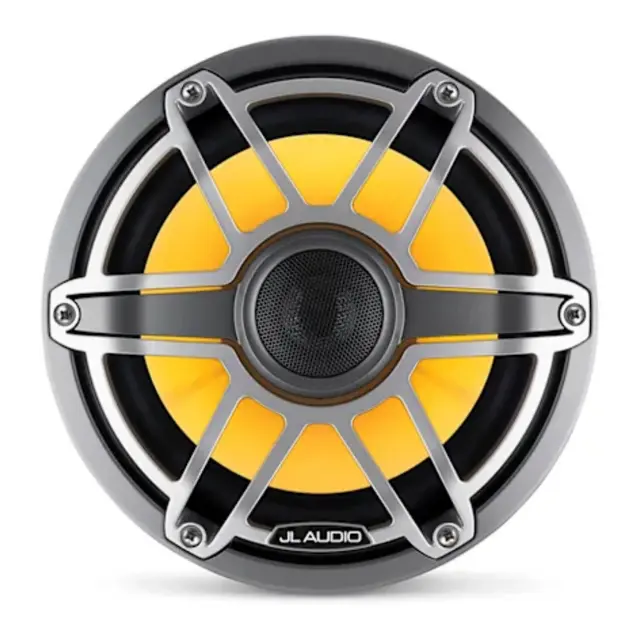 JL AUDIO M6 Marinehøyttaler - 8,8" Titansport front - LED RGB - 4O - 125W 