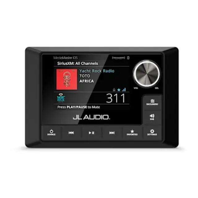 JL AUDIO Marine Stereo MM105 m/ LCD fargeskjerm 