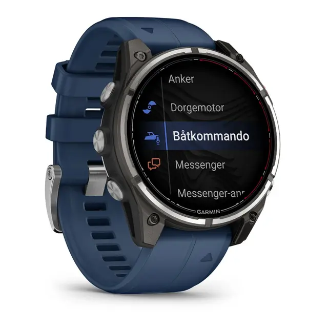 GARMIN Quatix 8 PRO - Maritim klokke 47 mm Amoled - m/Inreach SOS 