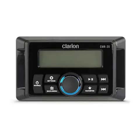 CLARION Marine fjernkontroll CMR-20 m/skjerm (monocrom) - kablet