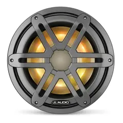JL AUDIO M3 Marine Subwoofer - 10&quot; Gr&#229; sportsfront - LED RGB - 4 Ohm - 175W