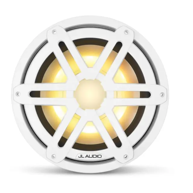 JL AUDIO M3 Marine Subwoofer - 10" Hvit sportsfront - LED RGB- 4 Ohm - 175W 