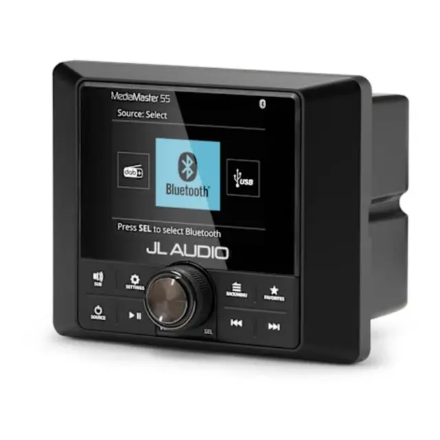 JL AUDIO Media Master MM55 Marine Maritimt stereoanlegg m/ LCD fargeskjerm 