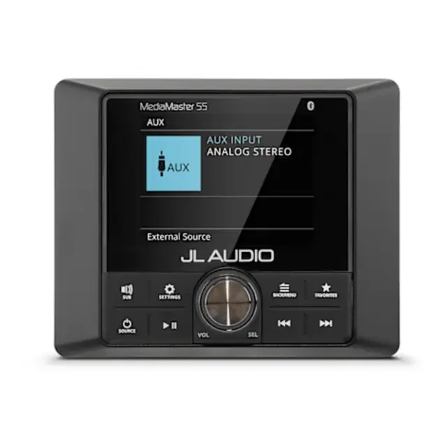JL AUDIO Media Master MM55 Marine Maritimt stereoanlegg m/ LCD fargeskjerm 