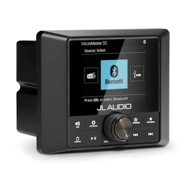 JL AUDIO Media Master MM55 Marine Maritimt stereoanlegg m/ LCD fargeskjerm 
