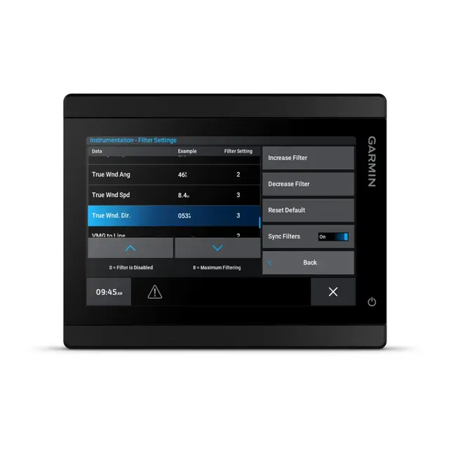 GARMIN GMI 40 Seilinstrument 4,3" berøringsskjerm - NMEA 2000 