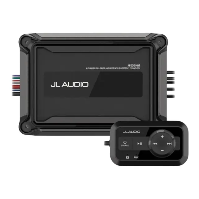 JL AUDIO AP Marine forsterker - 4 x 40W Bluetooth fjernkontroll - kompakt 