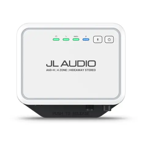 JL AUDIO A60H Maritim Stereo - Hideaway 4x22W - Bluetooth - NMEA2000 - DSP