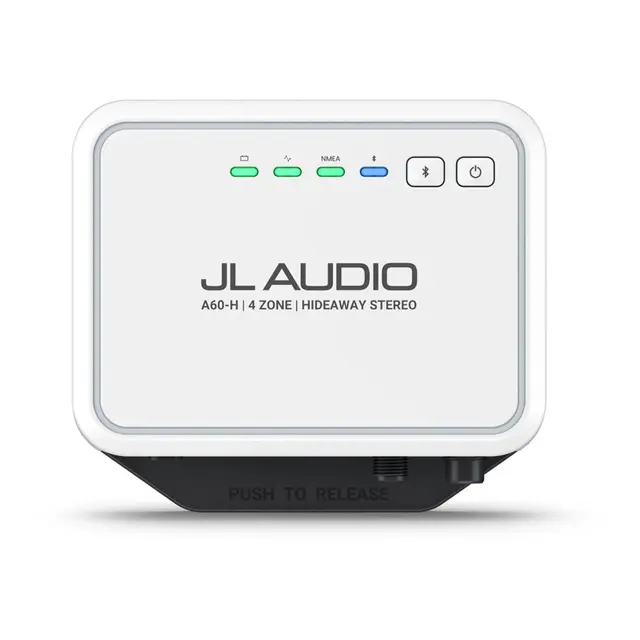 JL AUDIO A60H Maritim Stereo - Hideaway 4x22W - Bluetooth - NMEA2000 - DSP 