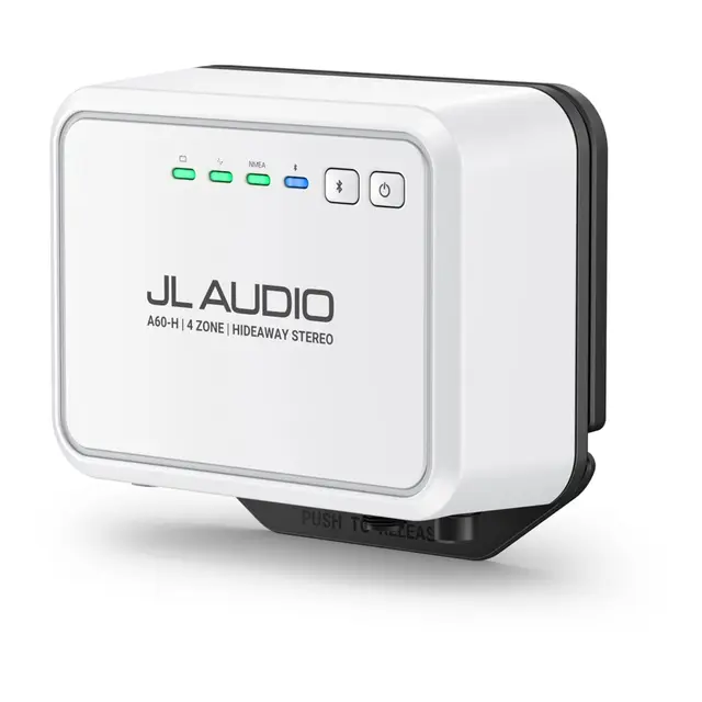 JL AUDIO A60H Maritim Stereo - Hideaway 4x22W - Bluetooth - NMEA2000 - DSP 