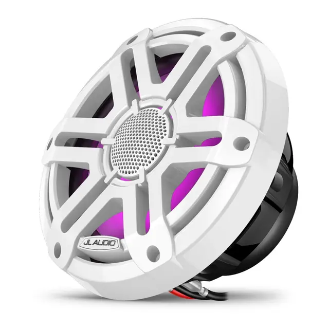 JL AUDIO M200 Marine høyttalere - 7,7" Sportshvit front - LED RGB - 4O - 60W 