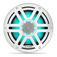 JL AUDIO M200 Marine høyttalere - 7,7" Sportshvit front - LED RGB - 4O - 60W