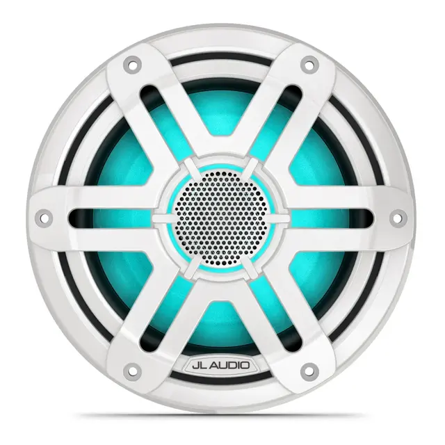 JL AUDIO M200 Marine høyttalere - 7,7" Sportshvit front - LED RGB - 4O - 60W 