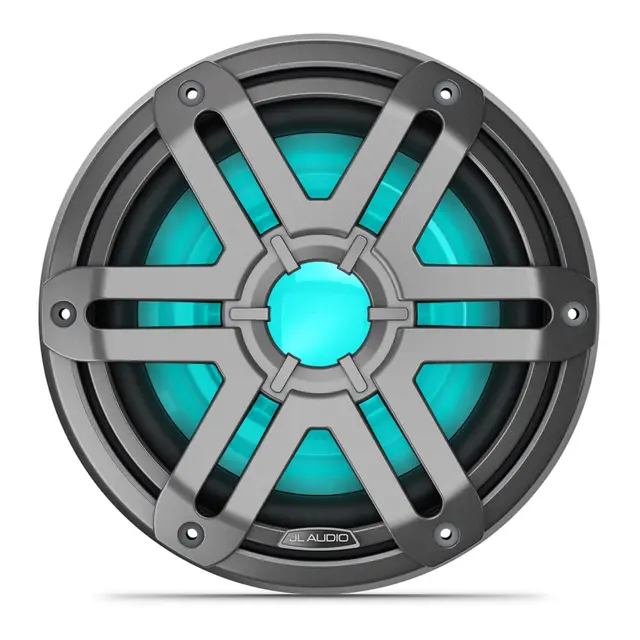 JL AUDIO M200 Marine Subwoofer - 10" Grå sportsfront - LED RGB - 4 Ohm - 250W 