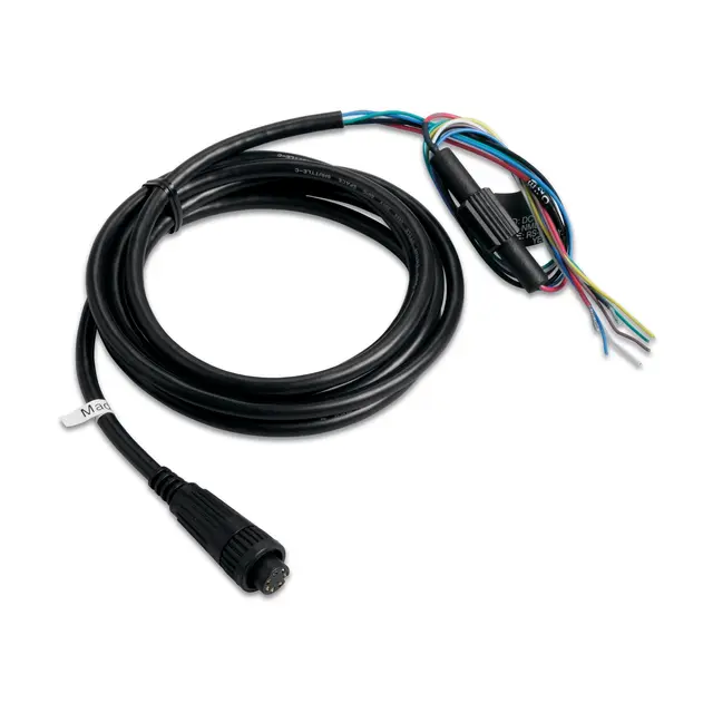 GARMIN Strøm-/datakabel (uisolerte ledninger) 