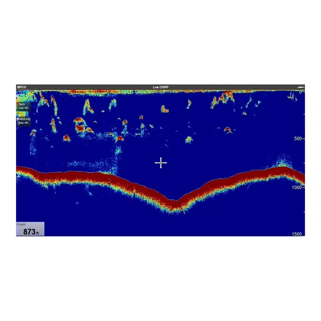 GARMIN Gj.gående CHIRP bronsesvinger 1kW 8-pin - Low/Mid CHIRP - Airmar B265LM 