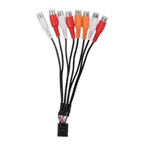 FUSION Kontakt for stereoanlegg sone 1 RCA inngang for AUX 1