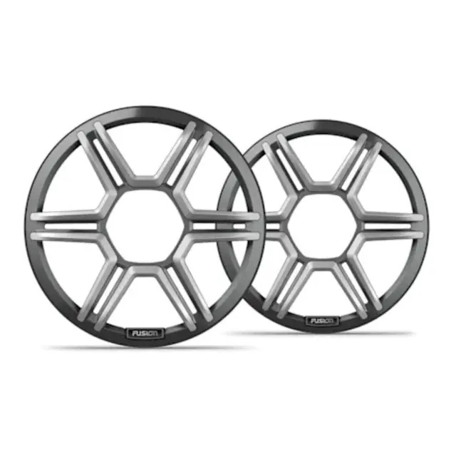FUSION Apollohøyttalergitre par Sportsgrå - for Apollo 7,7" 