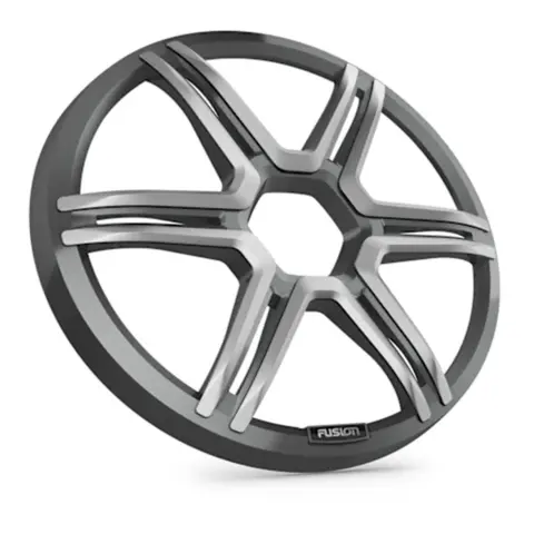 FUSION Frontgitter til Apollo 12" SUB Sportsgrå subwoofergitter