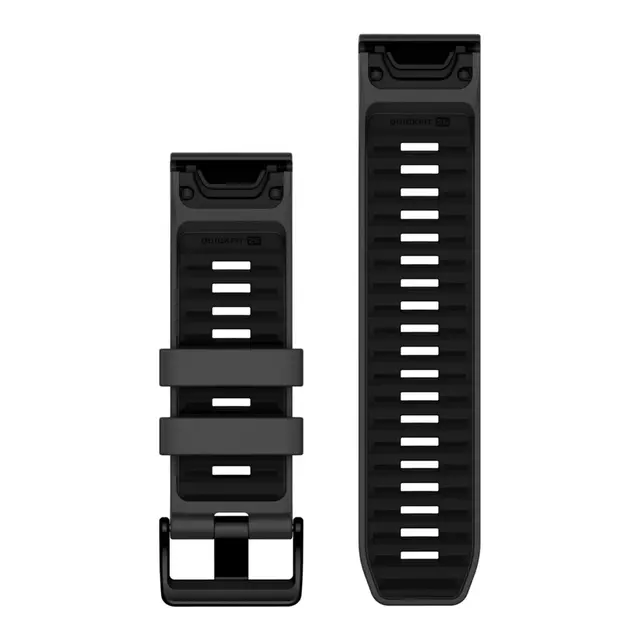GARMIN QuickFit 26 klokkeremmer silikon Grafittsort 
