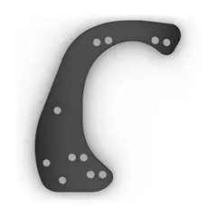 GARMIN Adapterplate for Spy Pole Montering til motorer fra andre merker