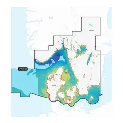 NAVIONICS Platinum+ Sjøkart kartplottere NAEU042R:  Oslo Trelleborg og Danmark