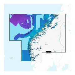 NAVIONICS Platinum+ Sjøkart kartplottere NAEU052R: Sognefjorden - Svefjorden