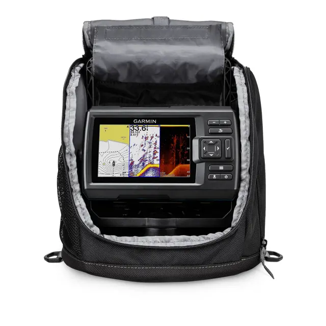 GARMIN Striker Vivid 5cv-isfiskepakke Med giver og bag 