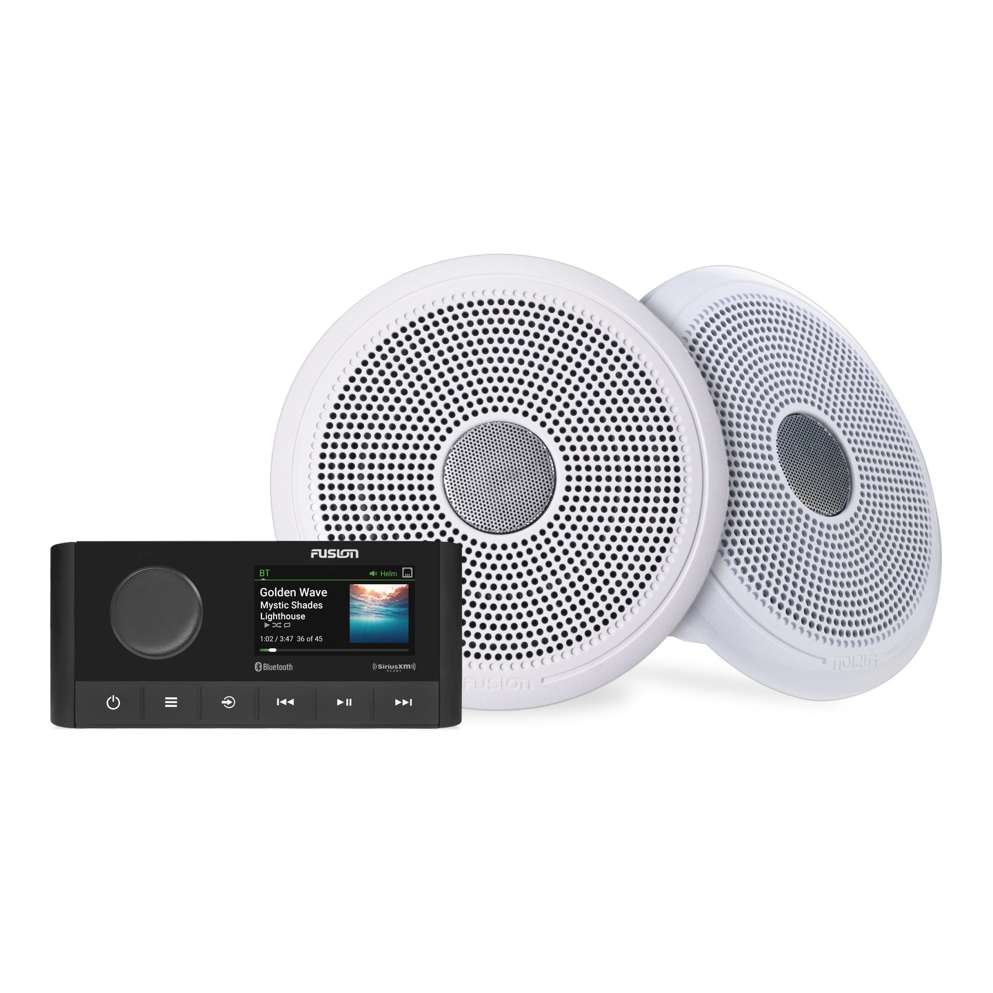 FUSION Stereopakke RA210/XS65C MS-RA210 og XS Classic 6,5" høyttalere