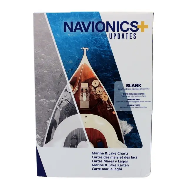 NAVIONICS+ Sjøkart - Oppgradering SD Oppgradering av eksisterende kart 
