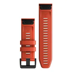 GARMIN Quickfit&#174; 26 Klokkerem Flammer&#248;d r&#248;d silikon