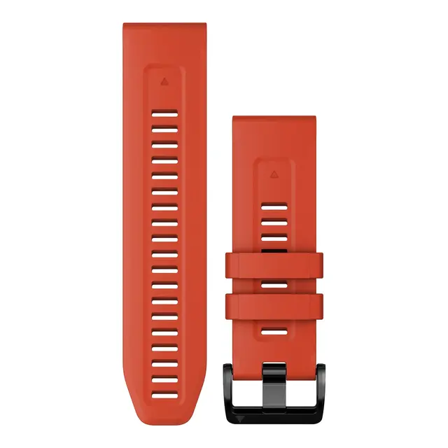 GARMIN Quickfit® 26 Klokkerem Flammerød rød silikon 