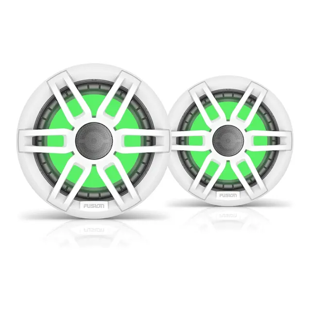 FUSION XS Targabøylehøyttalere - 6,5" Hvit - 200W - RGB LED belysning 