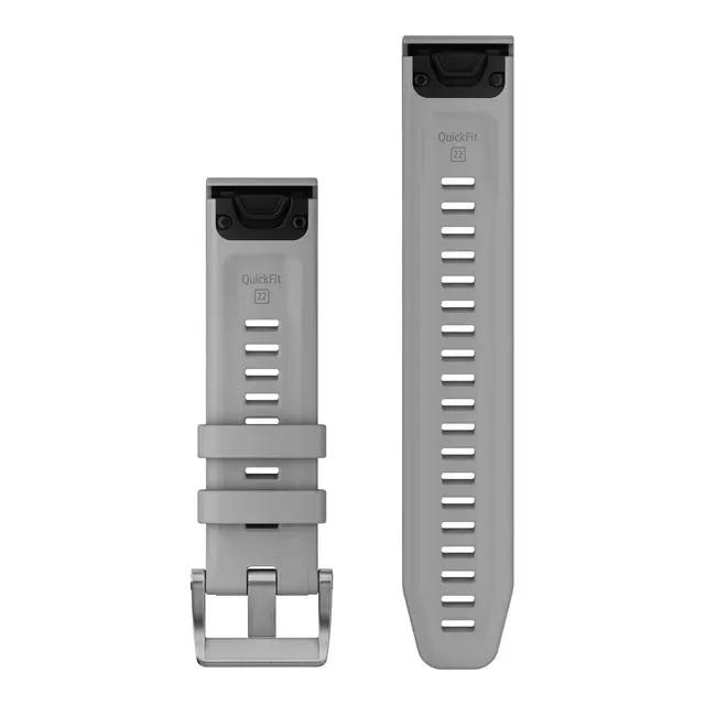 GARMIN Quickfit 22 klokkerem, dykkesett Puddergrå silikon 