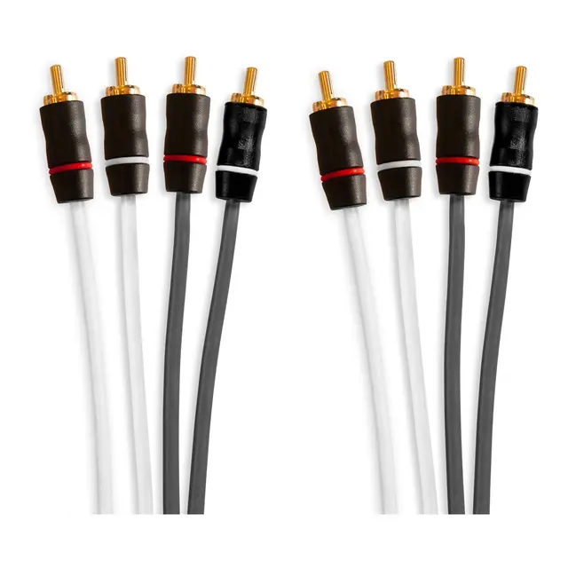 FUSION ® RCA-kabler, 4-kanals 1,83 m (6 fot) kabel 