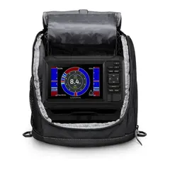 GARMIN ECHOMAP UHD2 52cv Isfiskepakke 5&quot;- m/Isfiskebag- og svinger, batteri