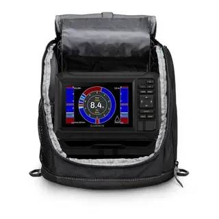 GARMIN ECHOMAP UHD2 52cv Isfiskepakke 5&quot;- m/Isfiskebag- og svinger, batteri