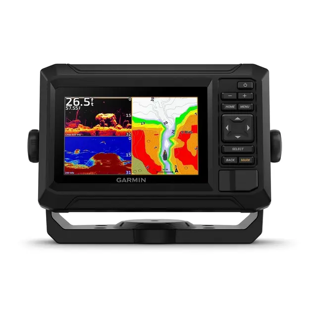 GARMIN ECHOMAP UHD2 52cv Isfiskepakke 5"- m/Isfiskebag- og svinger, batteri 