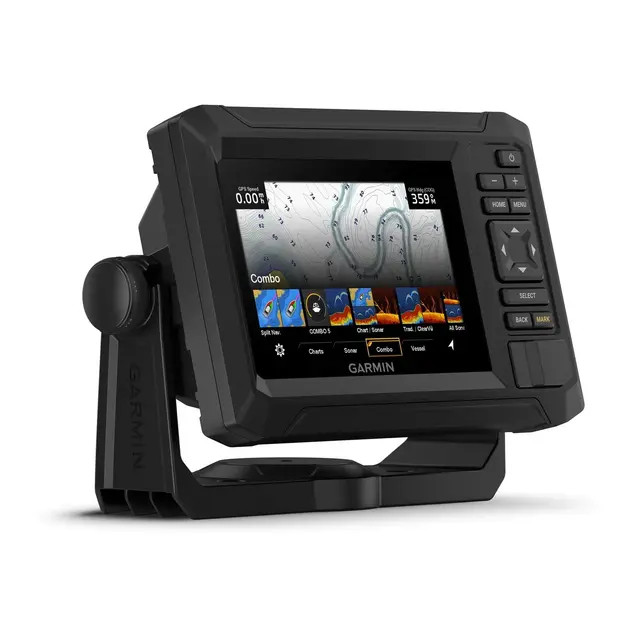 GARMIN ECHOMAP UHD2 52cv Isfiskepakke 5"- m/Isfiskebag- og svinger, batteri 