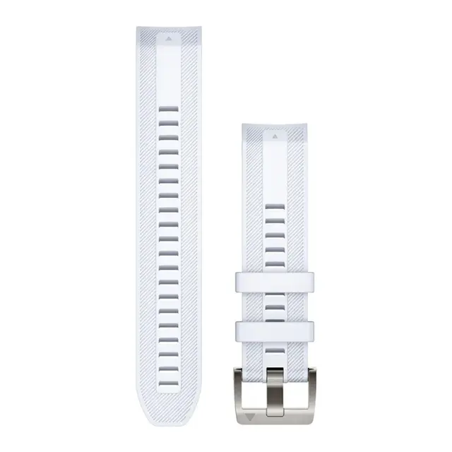 GARMIN Quickfit 22 - klokkerem Whitestone silikon - MarQ stripe design 