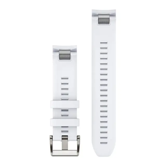 GARMIN Quickfit 22 - klokkerem Whitestone silikon - MarQ stripe design 