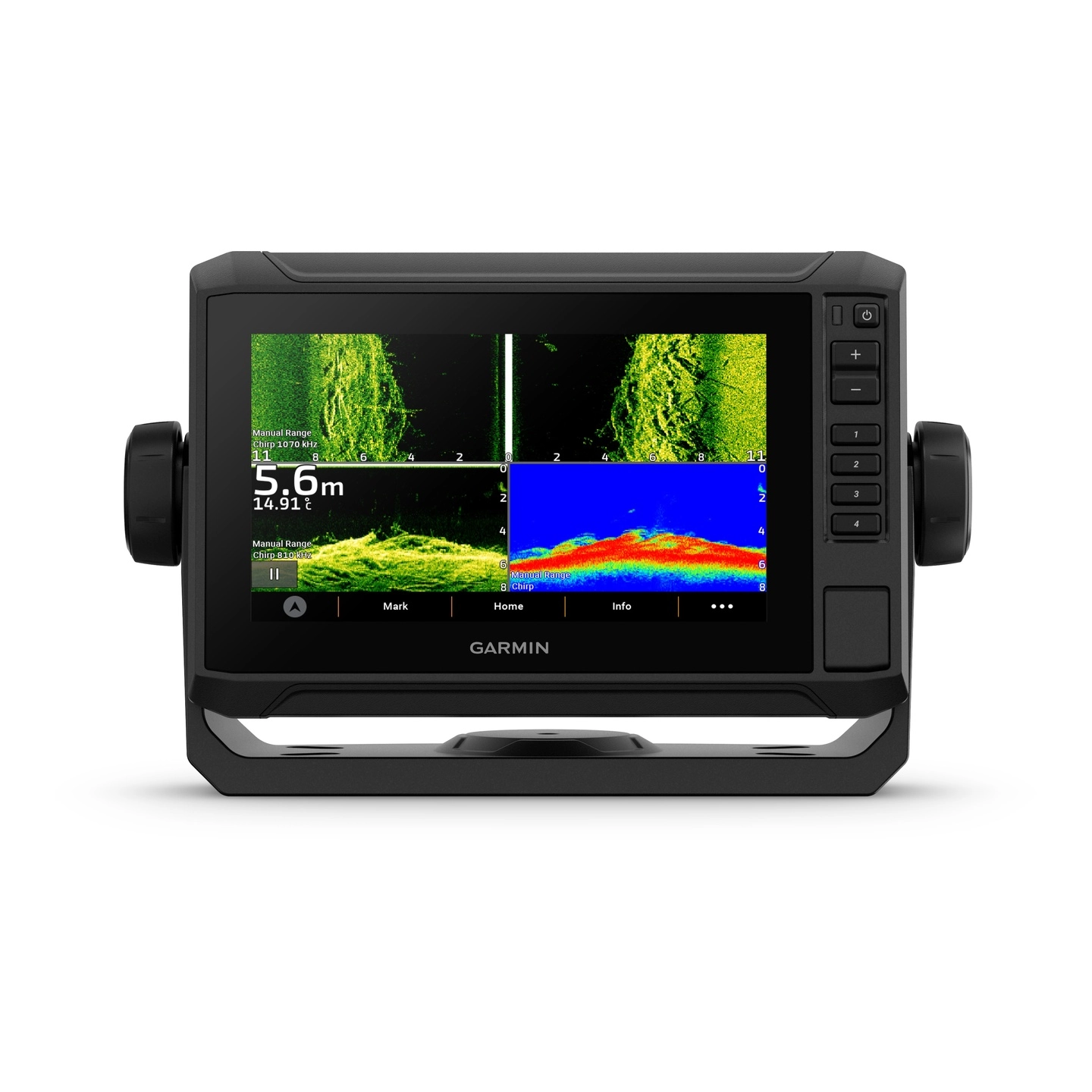GARMIN Echomap UHD2 Touch 72sv 7" touch - cv/sv - u/svinger