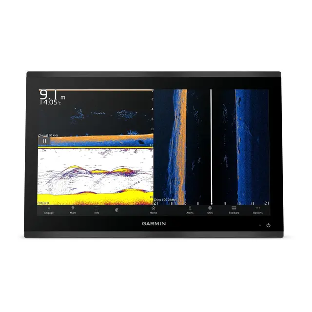 GARMIN GPSMAP 9019 Premium kartplotter 19" - 4K IPS Berøringsskjerm - BlueNet 