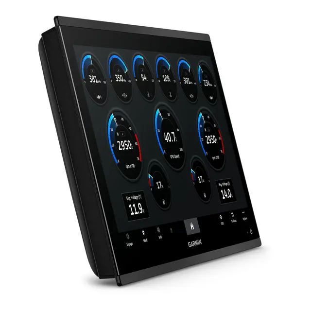 GARMIN GPSMAP 9019 Premium kartplotter 19" - 4K IPS Berøringsskjerm - BlueNet 