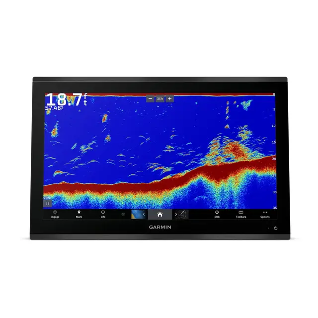 GARMIN GPSMAP 9022 Premium kartplotter 22" - 4K IPS Berøringsskjerm - BlueNet 