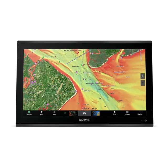 GARMIN GPSMAP 9022 Premium kartplotter 22" - 4K IPS Berøringsskjerm - BlueNet 
